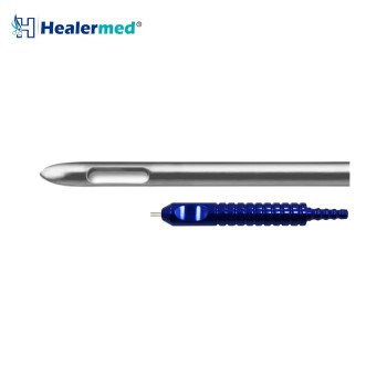 Cobra Two Port Cannula Grooved Power Handle