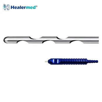 Deep Cut Liposuction Cannula – Grooved Power Handle