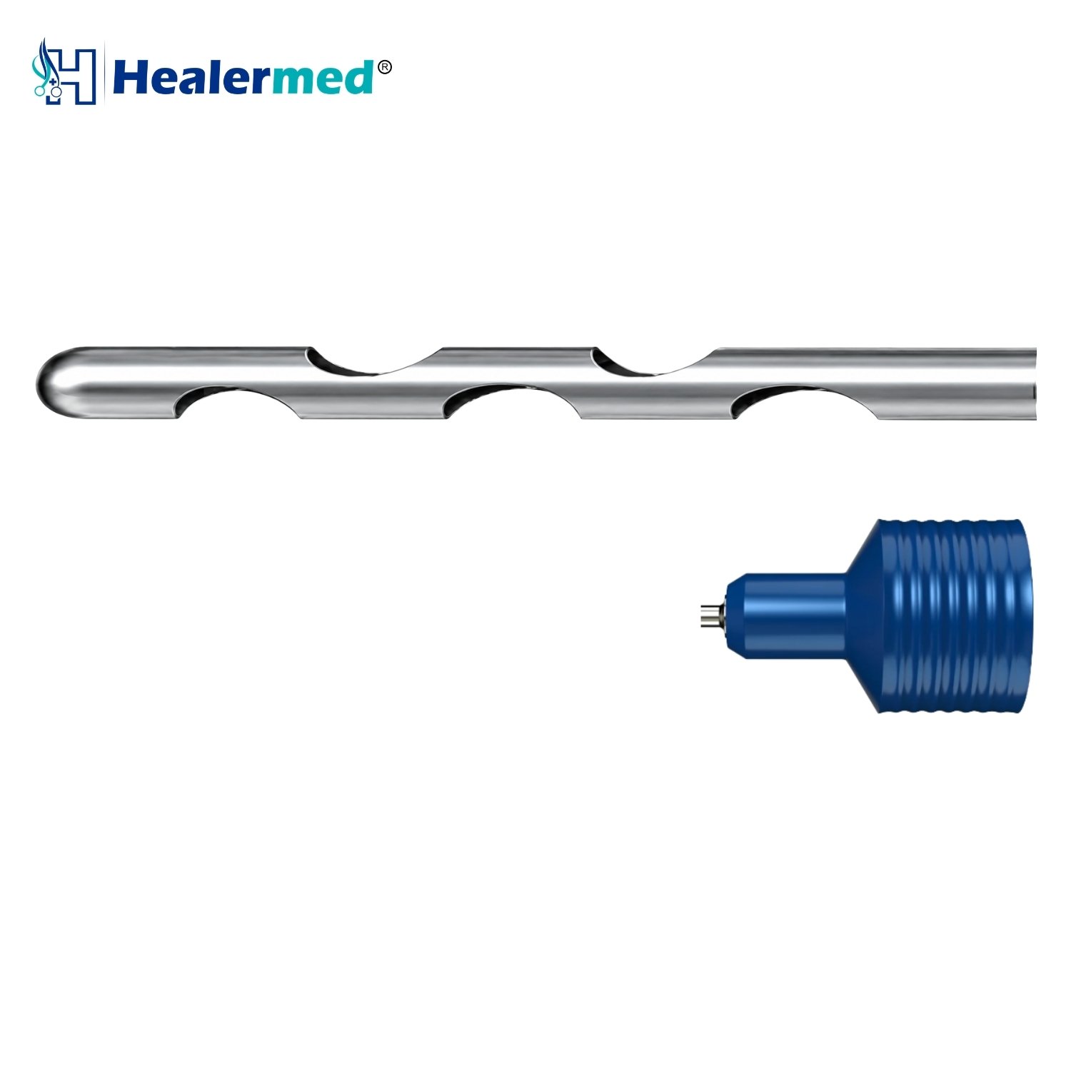 Deep Cut liposuction cannula with Toomey Hub 60cc hub, German stainless steel