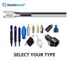 Deep sharp cut dissector liposuction cannula with sharpened cutting edge, German stainless steel