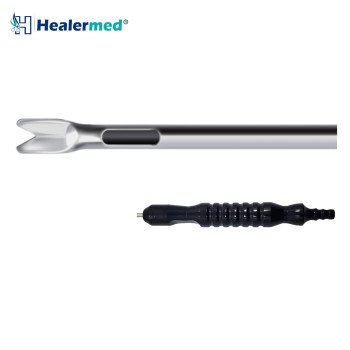 Deep Sharp Cut Dissector Liposuction Cannula – Black Power Handle