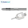 Double Mercedes six port liposuction cannula with two port groups, German stainless steel