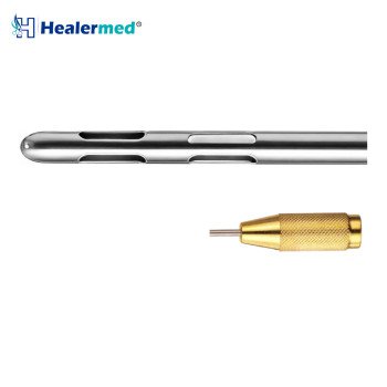 Double Mercedes Six Port Liposuction Cannula – Threaded Fitting