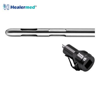Double Mercedes Six Port Liposuction Cannula – Vibrasat Quick Lock