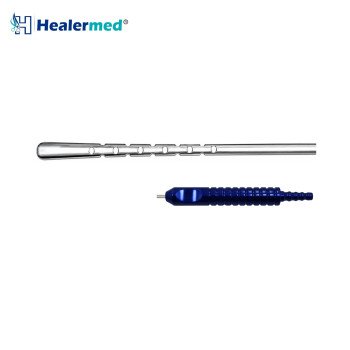 Facelift Infiltration Cannula Grooved Power Handle