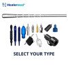 Facelift infiltration cannulas set, German stainless steel, 1.0mm to 6.0mm diameters