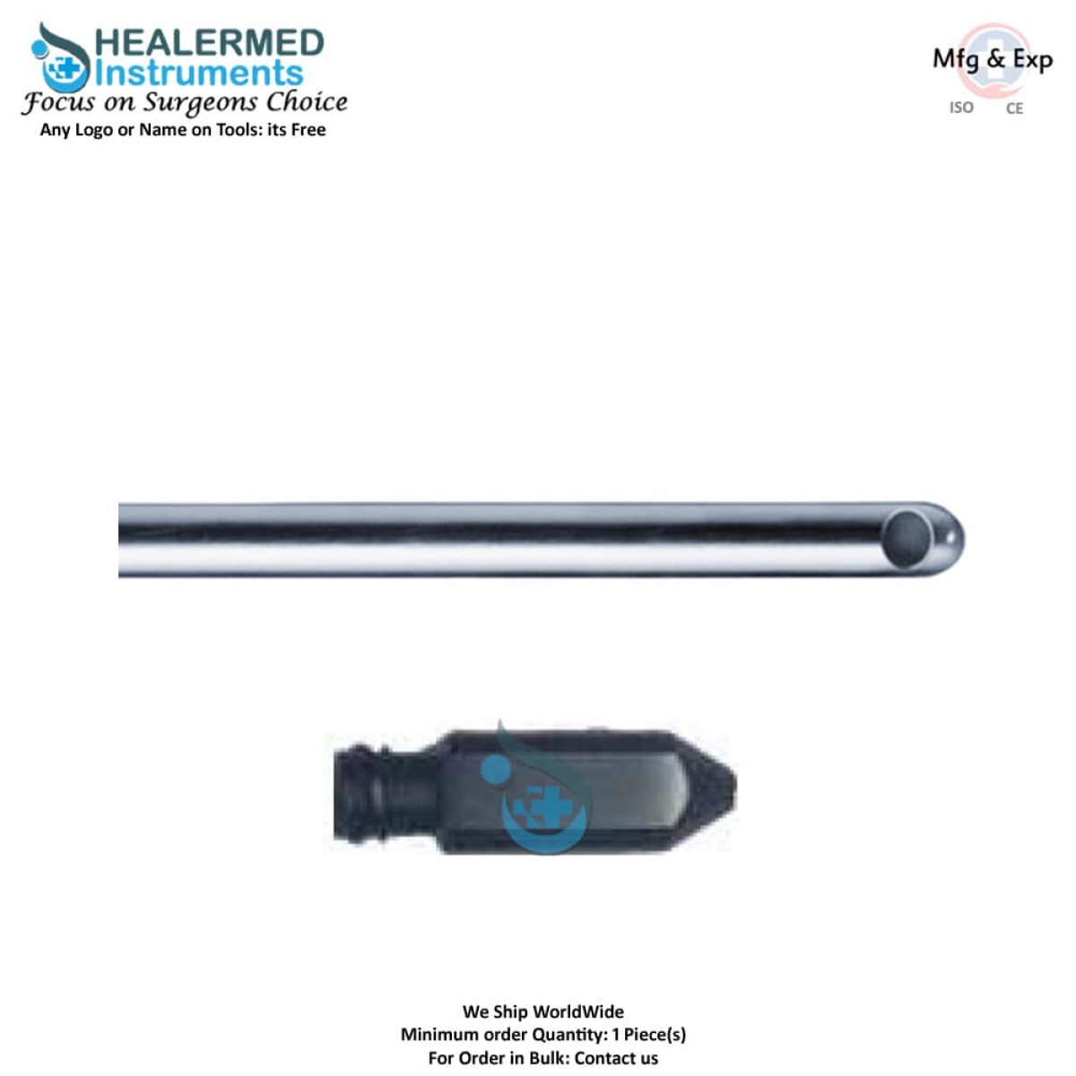 little injector single hole micro cannula Luer lock cannula