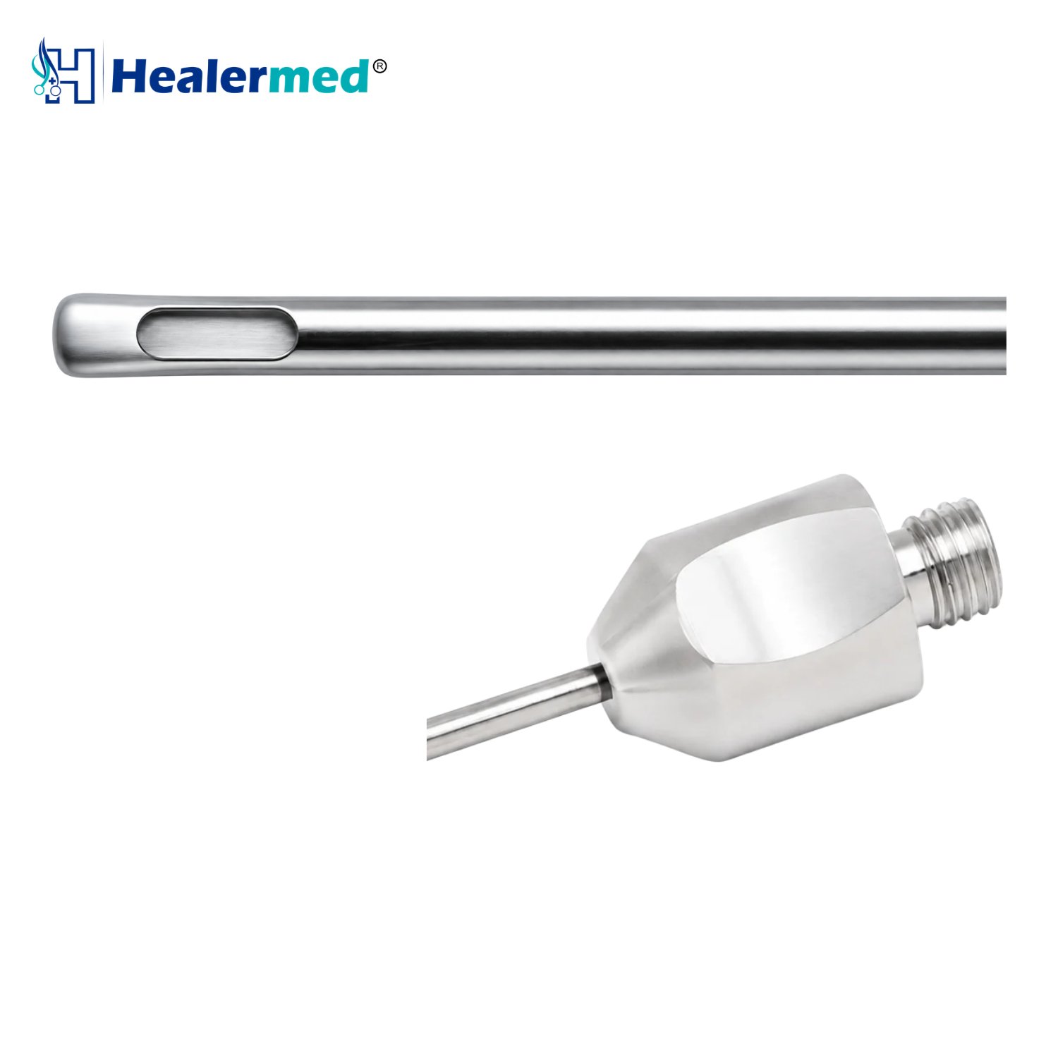 Field Flap Liposuction cannula with BeautiFill Laser Compatible hub, German stainless steel