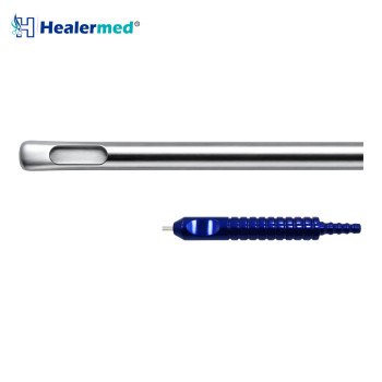 Field Flap Liposuction Cannula – Grooved Power Handle