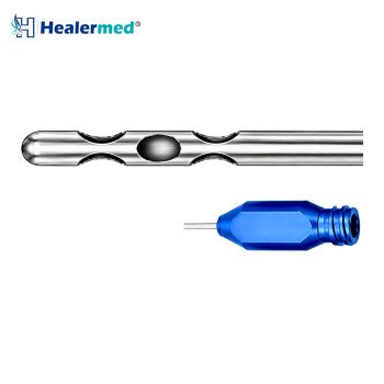 Five Port Crescent Hole Liposuction Cannula – Luer Lock