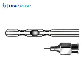 Five Port Crescent Hole Liposuction Cannula – Universal Luer Lock