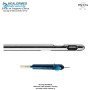 3 Spiral Port Liposuction Cannula (Carraway Style) Fixed power Handle