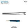 Face Lift V Shape Flap Dissector Cannula Fixed Handle