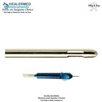 Mercedes liposuction cannula Fixed Power Handle