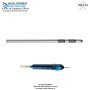 Two Square in Line Liposuction cannula Fixed Handle