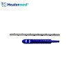 Tumescent infiltration cannula with integrated fixed power handle for liposuction surgery