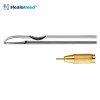 Lancet Tip One Central Hole liposuction cannula with Threaded Fitting hub, German stainless steel