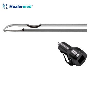 Lancet Tip One Central Hole Liposuction Cannula – Vibrasat Quick Lock
