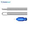 Long Hole Fat Aspiration Tip liposuction cannula with Luer Lock hub, German stainless steel