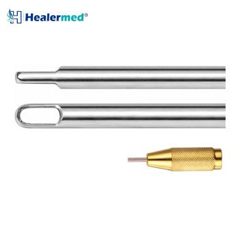 Long Hole Fat Aspiration Tip Liposuction Cannula – Threaded Fitting