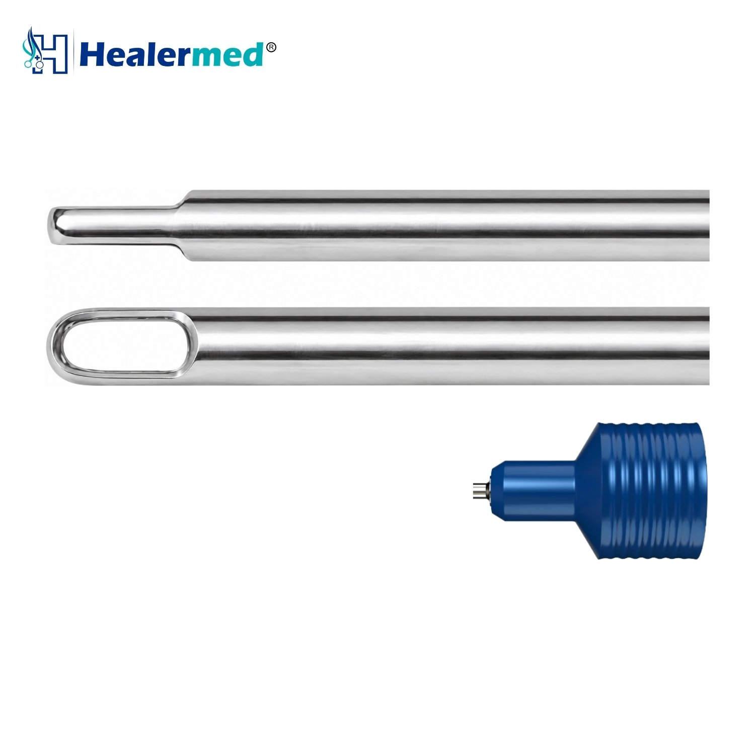 Long Hole Fat Aspiration Tip liposuction cannula with Toomey Hub 60cc hub, German stainless steel
