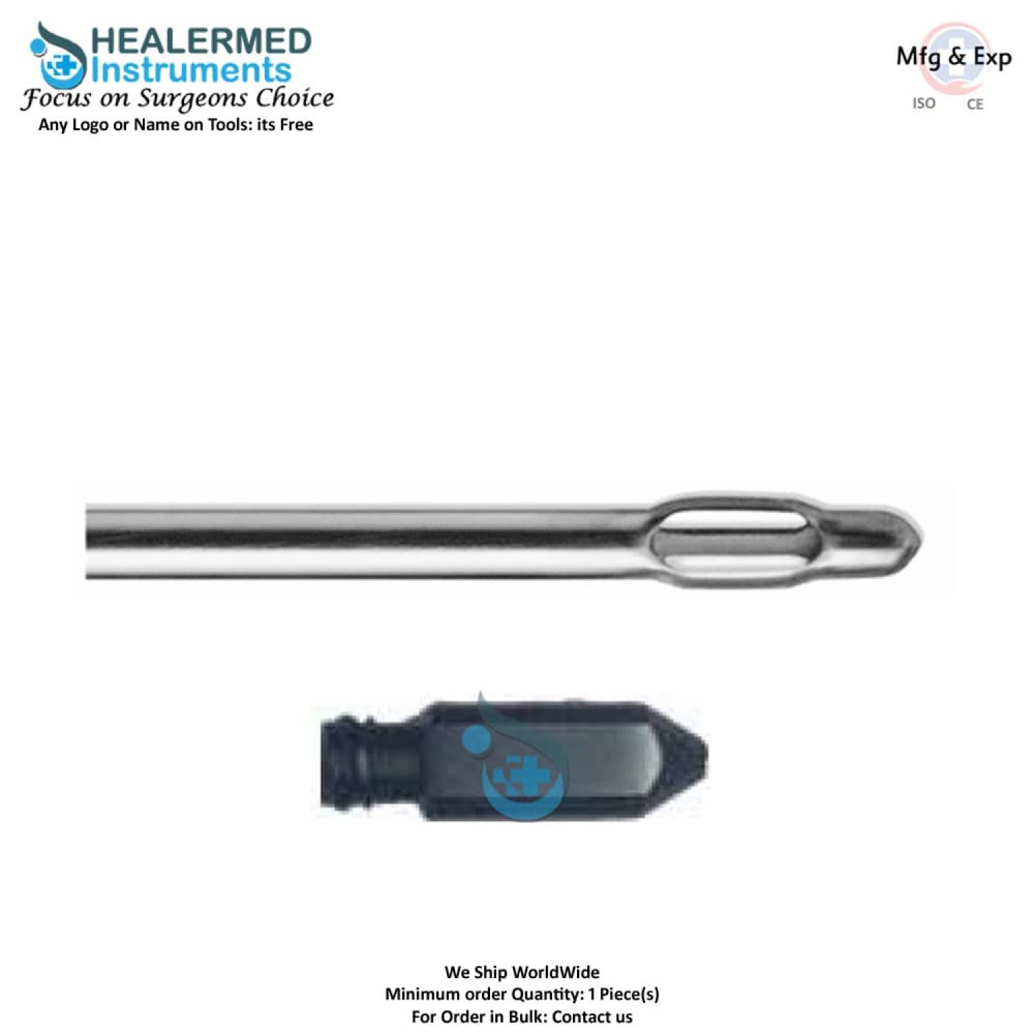 Basket Shaped Liposuction Cannula Luer lock cannula