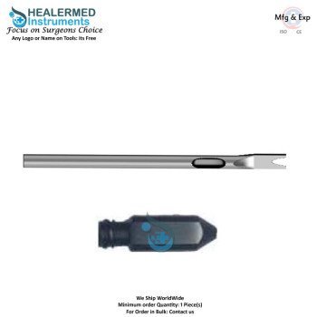 Deep Sharp Cut Dissector Liposuction cannula Luer lock cannula