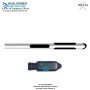 Long hole General suction cannula with one Central hole and Two Parallel holes Luer lock cannula