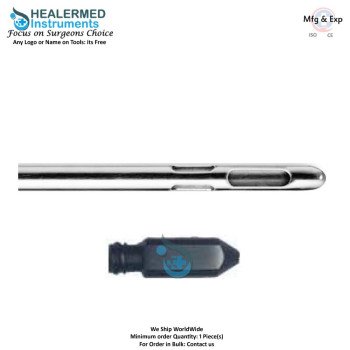 Pyramid Holes Liposuction Cannula Luer lock cannula