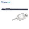 Mercedes tip liposuction cannula, three ports around the shaft, German stainless steel