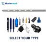 Multiport speed harvester liposuction cannula with both port ends sharpened, German stainless steel