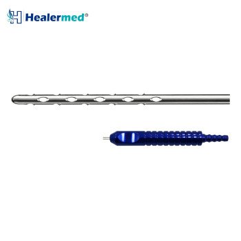 Both End Sharp Liposuction Cannula – Grooved Power Handle