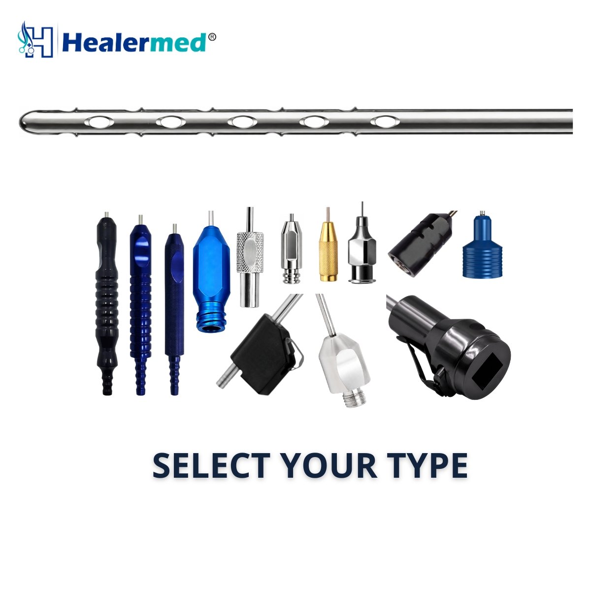 Multiport Speed Harvester Both End Sharp Liposuction Cannulas