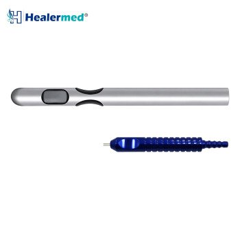 Central and Two Parallel Ports Cannula – Grooved Power Handle