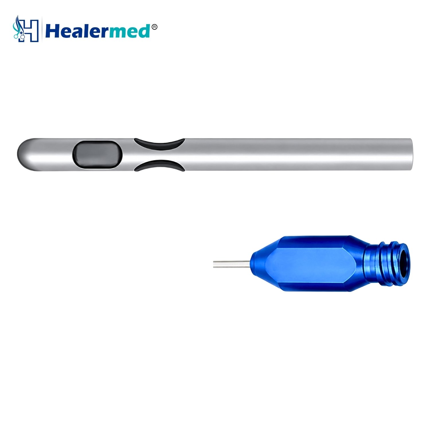 One Central Port Two Parallel Ports liposuction cannula with Luer Lock hub, German stainless steel