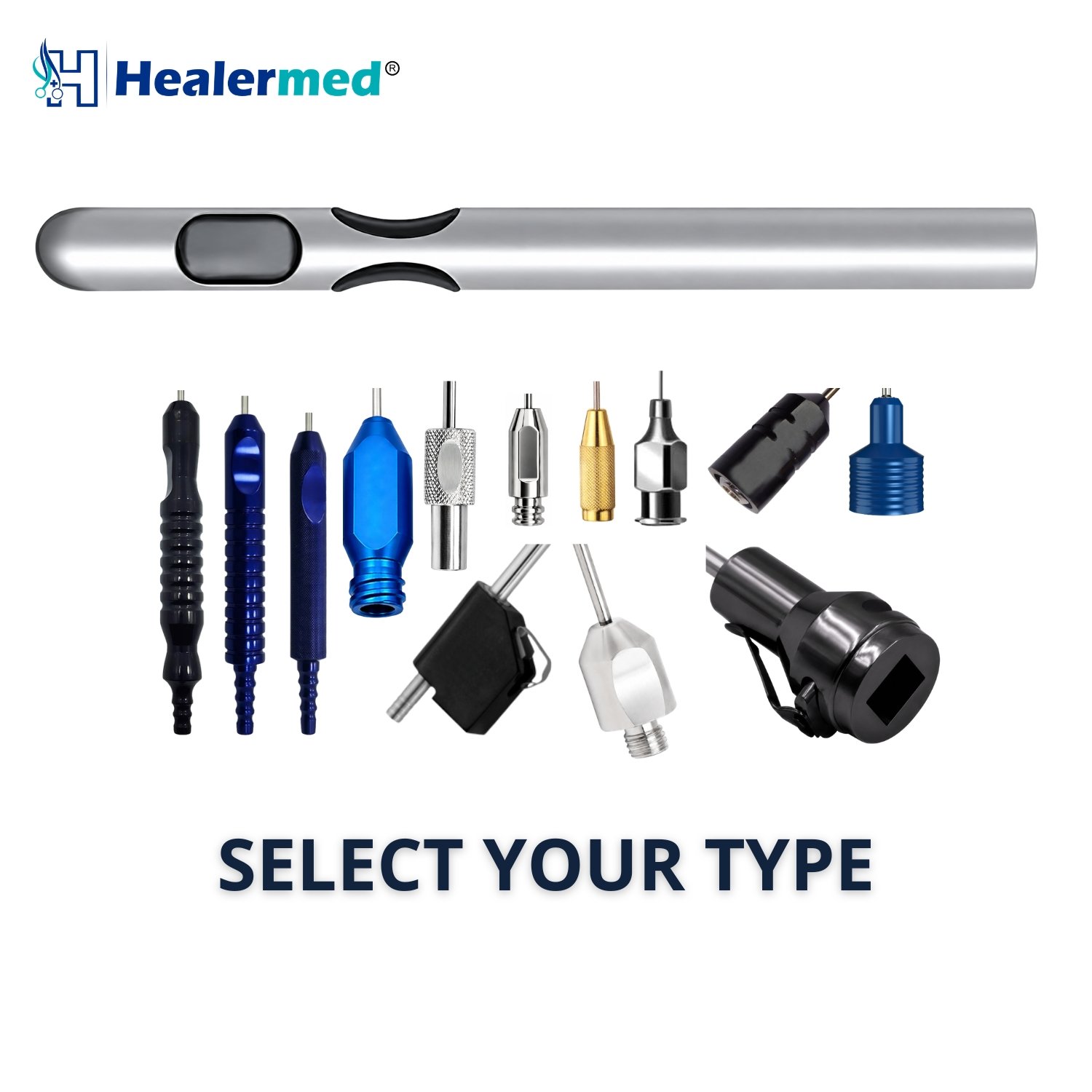 One central port two parallel ports liposuction cannula with grouped three port pattern, German stainless steel