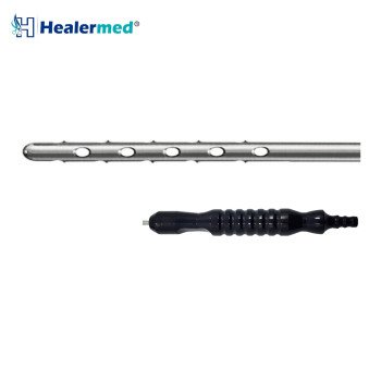 Speed Harvester One End Sharp Liposuction Cannula – Black Power Handle