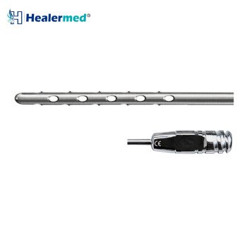 One End Sharp Liposuction Cannula – Stainless Steel Luer Lock