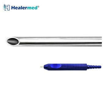 Oval Hole On Top Liposuction Cannula – Fixed Power Handle