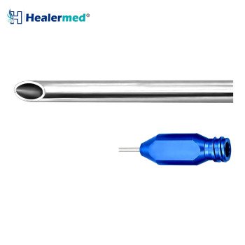 Oval Hole On Top Liposuction Cannula – Luer Lock