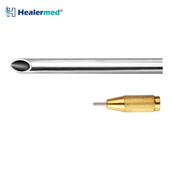 Oval Hole On Top Liposuction Cannula – Threaded Fitting