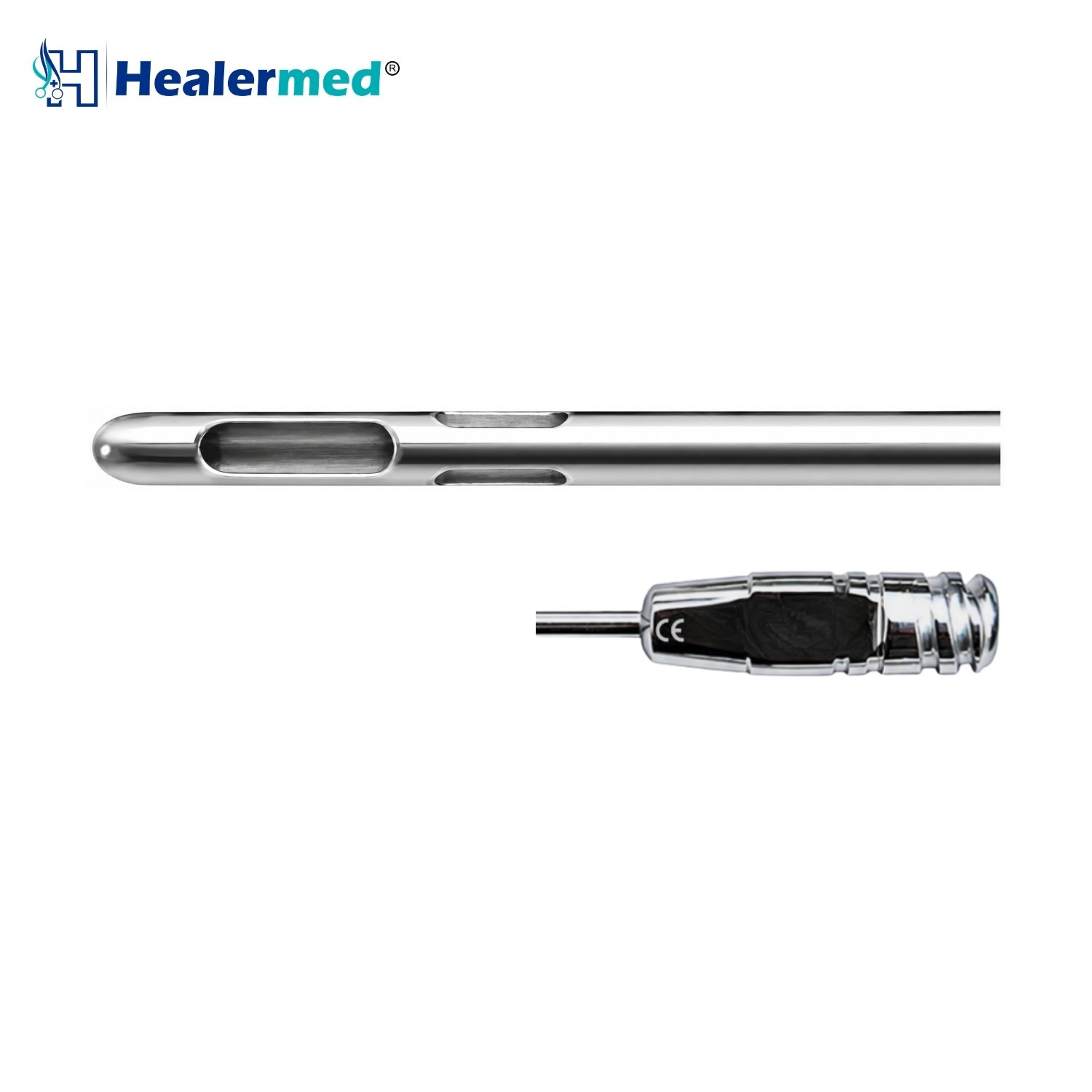 Stainless steel Luer lock pyramid hole liposuction cannula