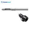 Pyramid hole liposuction cannula, German stainless steel, three hole pattern