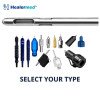 Pyramid hole liposuction cannula, German stainless steel, three hole pattern