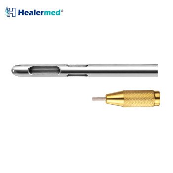 Pyramid Hole Cannula Threaded Fitting