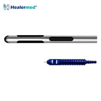 Reverse Pyramid Liposuction Cannula – Grooved Power Handle