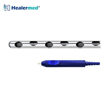 Six Oval Port Liposuction Cannula – Fixed Power Handle