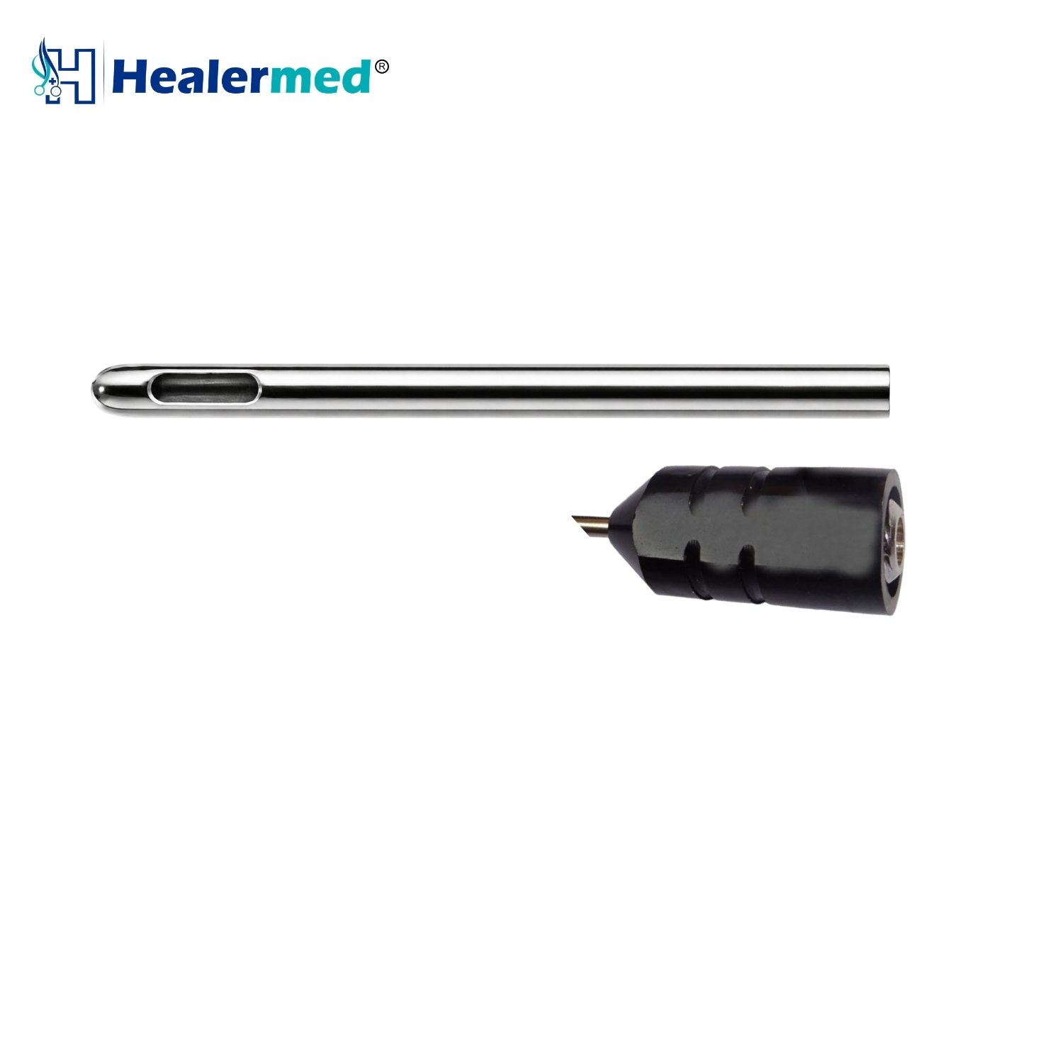 Super Luer Lock single hole liposuction cannula, German stainless steel