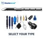 Stevens Style Liposuction Cannula – one Long Hole, Mercedes and 4 Round Ports