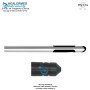 General suction cannula with Two long parallel holes Super Luer lock